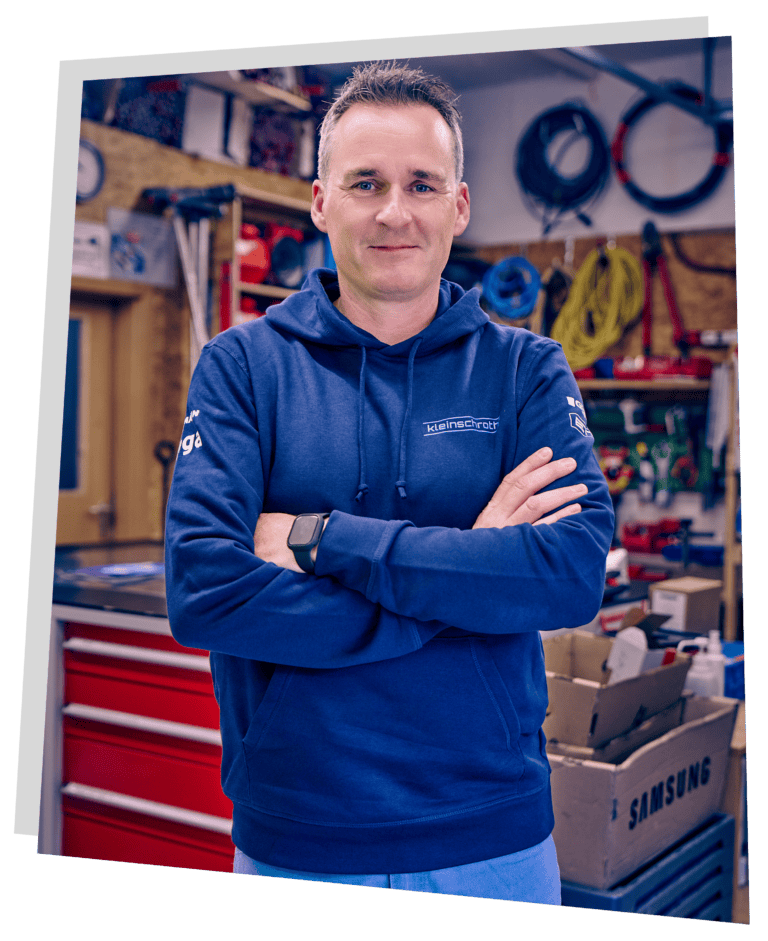 Inhaber des SHK Betriebs Kleinschroth Wärme: Timo Kleinschroth