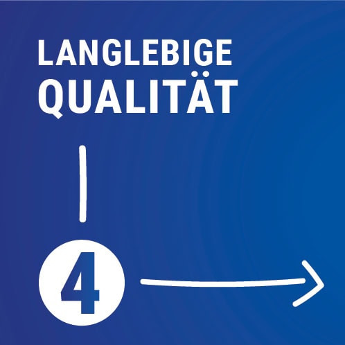 Wert 4: Langlebige Qualität